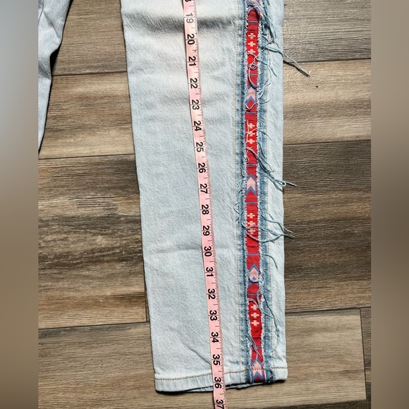 Anthropologie Pilcro Side‎ Frayed Jeans- 25 - Picture 6 of 11